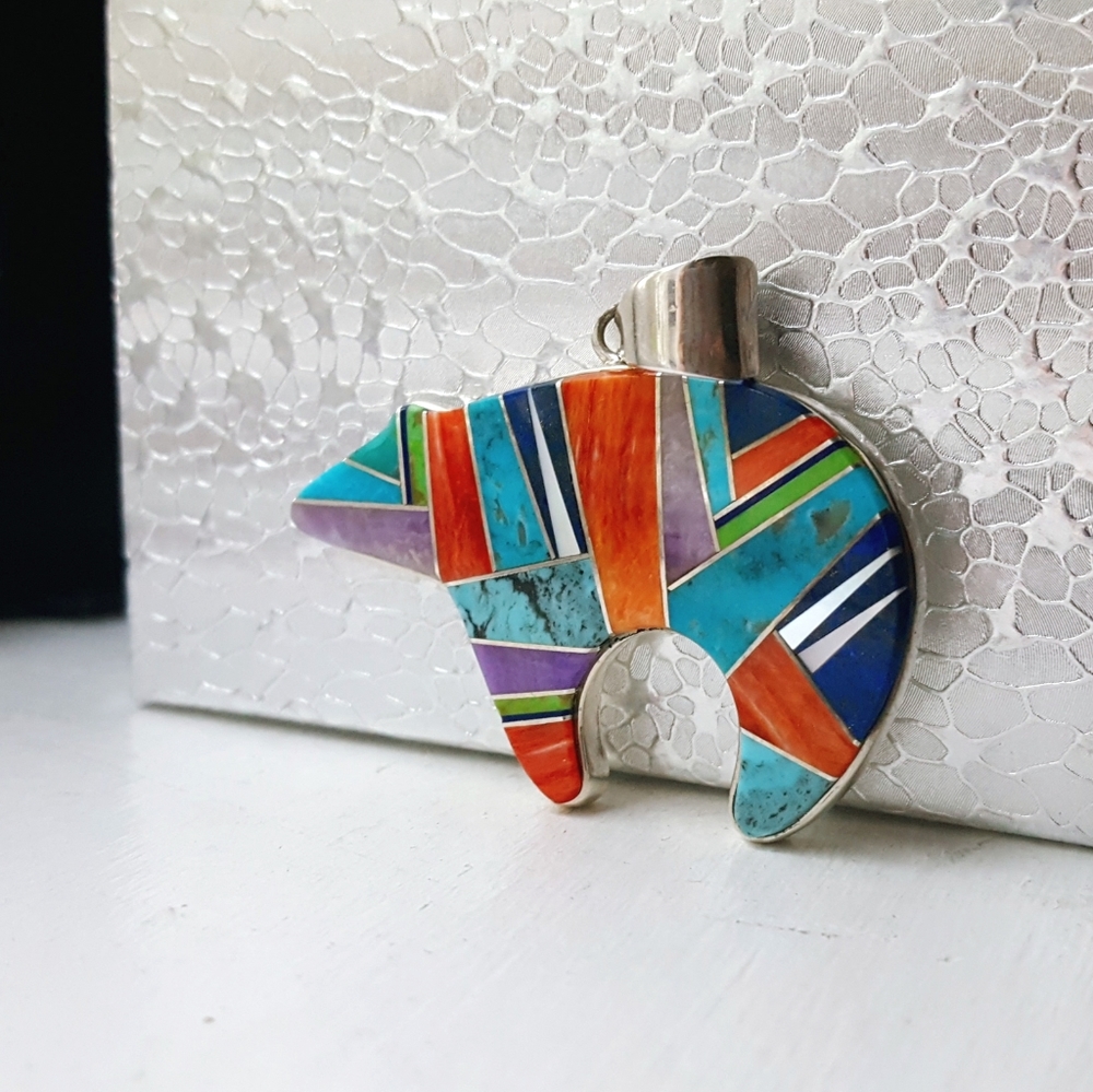 Native American Sterling Pendant